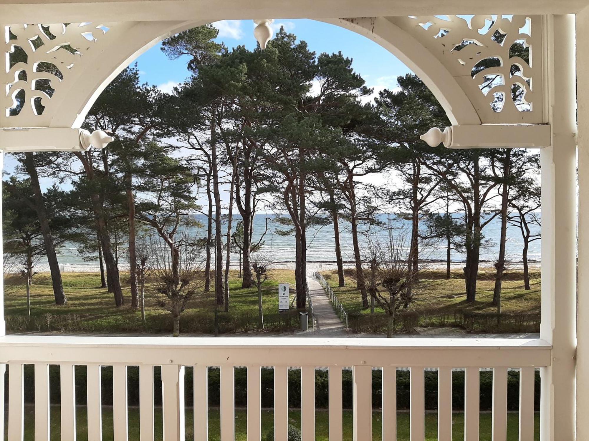 Ferienwohnung Ostseeblick in der Villa Seeadler Ostseebad Ostseebad Binz Exterior foto
